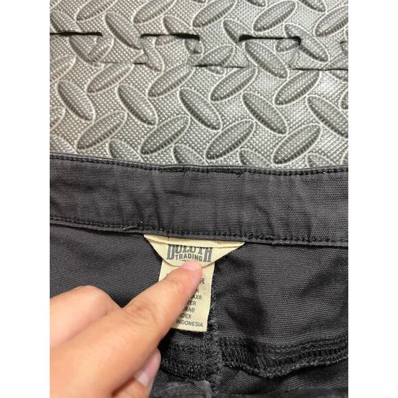 Women's Duluth Trading Co Fire Hose Coolmax Slim Leg Crop Pant Size 8 Regular - Picture 3 of 8